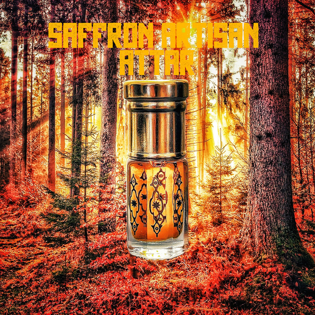 Saffron Perfume Oil - Artisan Attar | Shukran Perfume